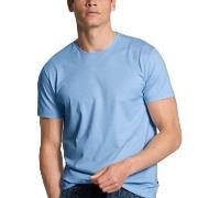 Calida Remix Basic T-Shirt Ljusblå bomull Small Herr