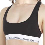 Calvin Klein BH 2P Modern Cotton Bralette D1 Svart X-Large Dam