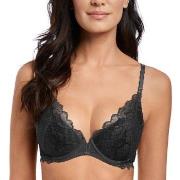 Wacoal BH Lace Perfection Plunge Push Up Bra Svart B 75 Dam