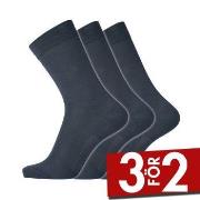 Dovre Strumpor 3P Cotton Socks Marin Strl 45/48 Herr