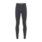 Dovre Organic Wool Long Johns Grå merinoull Small Herr
