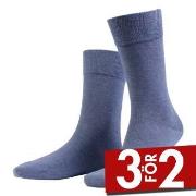 Amanda Christensen Strumpor Noble Ankle Socks Denimblå Strl 41/42