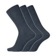 Dovre Strumpor 3P No Elastic Twin Socks Marin bomull Strl 40/45 Herr