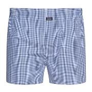 Jockey Kalsonger Woven Poplin Boxer Shorts Marin/Rutig bomull Large He...