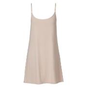 Trofe Slip Dress Beige polyamid XX-Large Dam