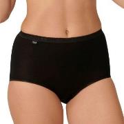 Sloggi Trosor 2P Basic Plus Maxi Briefs Svart bomull 40 Dam