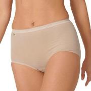 Sloggi Trosor 2P Basic Plus Maxi Briefs Beige bomull 52 Dam