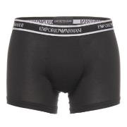 Armani Cotton Knit Boxer Kalsonger 6P Svart bomull Small Herr