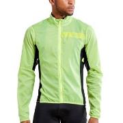 Craft Essence Light Wind Jacket M Limegrön polyester Large Herr