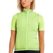 Craft Essence Wind Vest W Limegrön polyester X-Small Dam