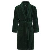 JBS Bath Robe Mörkgrön bomull Large Herr