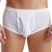 JBS Kalsonger Mesh Brief Vit bomull XX-Large Herr