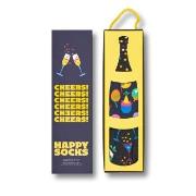 Happy socks Strumpor 3P Celebration Socks Gift Box Svart mönstrad bomu...