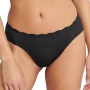 Sloggi Trosor ZERO Feel Bliss High Leg Brief Svart Small Dam