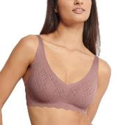 Sloggi BH ZERO Feel Bliss Soft Bra Brun Large Dam