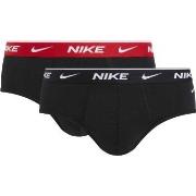 Nike Kalsonger 4P Everyday Cotton Stretch Brief Svart/Röd bomull X-Lar...