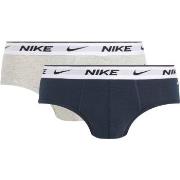 Nike Kalsonger 6P Everyday Cotton Stretch Brief Grå/Blå bomull Large H...