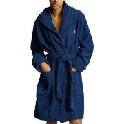 Polo Ralph Lauren Hooded Terry Bathrobe Marin bomull S/M Dam