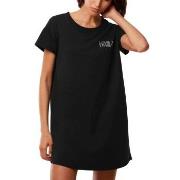 Triumph Nightdress Short Sleeve Svart bomull 46 Dam