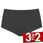 Damella Trosor High Waist Maxi Brief Mörkgrå merinoull 46 Dam