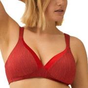 NATURANA BH The Wednesday Padded Non Wired Bra Röd polyamid A 90 Dam