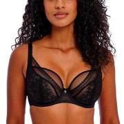 Freya BH Sydnie Underwired High Apex Plunge Bra Svart F 65 Dam