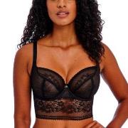 Freya BH Sydnie Underwired Longline Bra Svart D 80 Dam