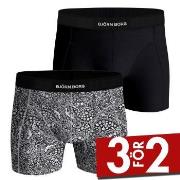 Bjorn Borg Premium Cotton Stretch Boxer Brief Kalsonger 2P Flerfärgad ...