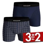 Bjorn Borg Premium Cotton Stretch Boxer Brief Kalsonger 2P Flerfärgad-...