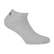 FILA Strumpor 3P Invisible Plain Ankle Socks Grå Strl 39/42