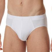 Schiesser Kalsonger Premium Cotton Mini Brief Vit bomull Large Herr