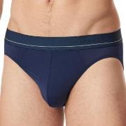 Schiesser Kalsonger Pure Micro Rio Briefs Plain Mörkblå Large Herr