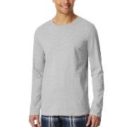 Schiesser Mix and Relax Long Sleeve Grå bomull XX-Large Herr