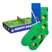 Happy socks Strumpor 2P Tennis Supreme Court Gift Set Blå/Grön bomull ...