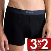 Sloggi Kalsonger 2P Men Ever Ease Shorts Svart bomull X-Large Herr