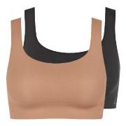 Sloggi BH 2P ZERO Feel 2 0 Top C2P Flerfärgad Medium Dam