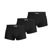 BOSS Kalsonger 3P Trunk BOSS ONE Svart bomull X-Large Herr