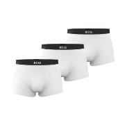 BOSS Kalsonger 3P Trunk BOSS ONE Vit bomull Large Herr