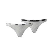 Puma Trosor 2P Iconic Bikini Grå Small Dam