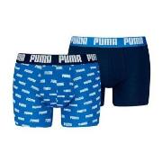 Puma Kalsonger 2P Everyday Aop Boxer Marin/Blå bomull Small Herr