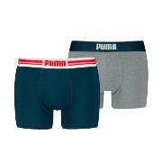 Puma Kalsonger 2P Everyday Placed Logo Boxer Flerfärgad bomull Large H...