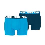 Puma Kalsonger 2P Men Everyday Basic Boxer Marin/Blå bomull Small Herr