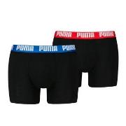 Puma Kalsonger 2P Men Everyday Basic Boxer Svart/Röd bomull Small Herr