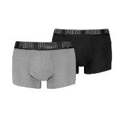 Puma Kalsonger 2P Men Everyday Trunks Grå bomull Large Herr