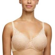 Chantelle BH EasyFeel Floral Covering Memory Foam Bra Beige nylon D 90...