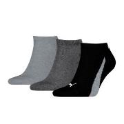 Puma Strumpor 3P Lifestyle Sneaker Socks Svart/Grå Strl 43/46