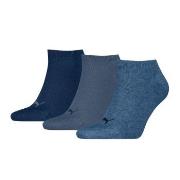 Puma Strumpor 3P Sneaker Socks Jeansblå Strl 47/49