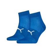 Puma Strumpor 2P Sport Light Quarter Socks Blå Strl 39/42