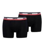 Levis Kalsonger 2P Sportswear Logo Base Boxer Svart bomull X-Large Her...