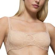 Triumph BH Body Make-Up Illusion Lace Balconette Beige F 70 Dam